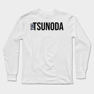 Yuki Tsunoda Driver Name - 2022 Season Long Sleeve T-Shirt